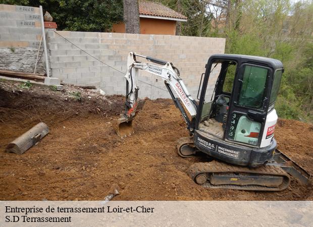 Entreprise de terrassement 41 Loir-et-Cher S.D Terrassement