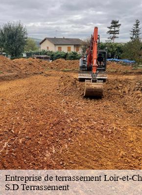 Entreprise de terrassement 41 Loir-et-Cher S.D Terrassement
